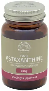 Vegan Astaxanthin, 8 mg, 60 capsule, Mattisson Healthstyle