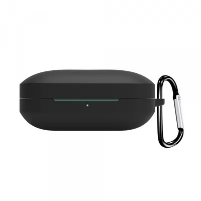 Husa Techsuit Silicone pentru OnePlus Buds Pro 2, Neagra