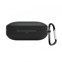 Husa Techsuit Silicone pentru OnePlus Buds Pro 2, Neagra