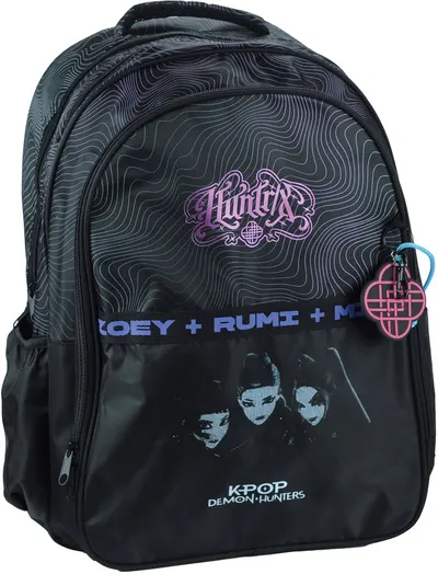 Rucsac școlar GIM K-Pop Demon Hunters - Huntrix Black