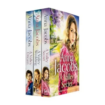 Anna Jacobs Backshaw Moss Series 3 Books Collection Set (a Valley Dream, A Valley Secret, A Valley Wedding)