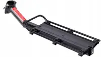 Portbagaj spate universal din aluminiu, prindere tija sa, culoare negru