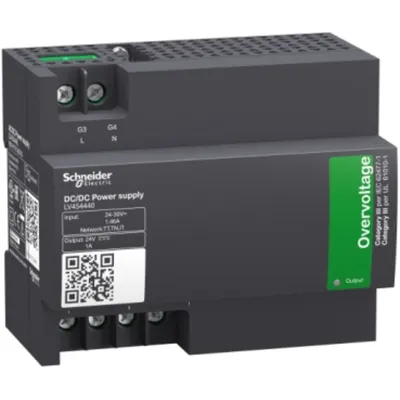 Modul sursa de alimentare externa, tensiune de intrare de la 24 V c.c. pana la 30 V c.c., tensiune de iesire 24 V c.c., curent de iesire 1A