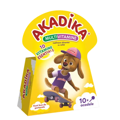 Akadika Multivitamine, 10 acadele, Fiterman