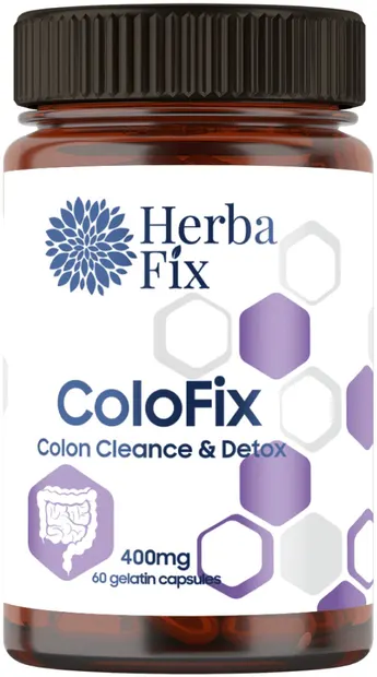 ColoFix, 400 mg, 60 capsule de gelatină, HerbaFix