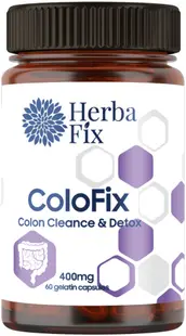 ColoFix, 400 mg, 60 capsule de gelatină, HerbaFix