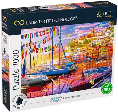 Puzzle Trefl din 1000 de piese - Seara de vara