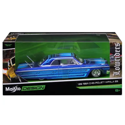 Masina din metal, Maisto, Lowrider, 1964 Chevrolet Impala SS, 1:26