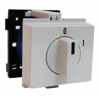Comutator principal 0-1 modular 20A 3p
