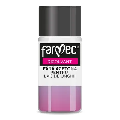 Dizolvant fara acetona, 50 ml, Farmec