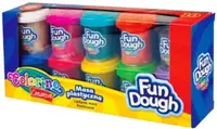 Plastilină moale Colorino Creative - Fun Dough, 10 culori