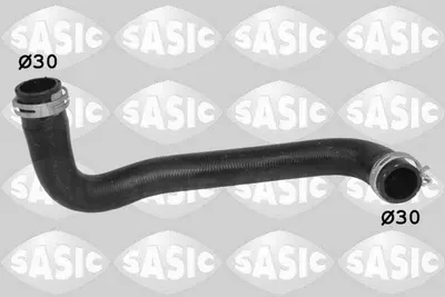 Furtun radiator superior (30mm 30mm) potrivit CITROEN C3 II, DS3; PEUGEOT 2008 I, 207, 208 I 1.6 02.07