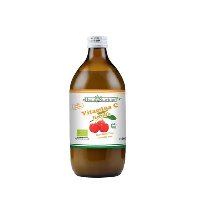 Vitamina C lichida Bio, 500ml - Health Nutrition