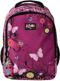 Ghiozdan școlar Kaos 2 în 1 - Spring Star, cu 4 compartimente