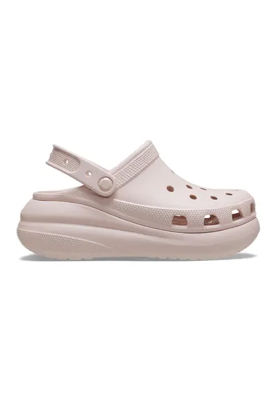 Saboti slingback cu talpa wedge Crush - Roz pal