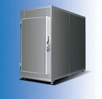 Frigider cadavre pentru 2 corpuri, interior inox