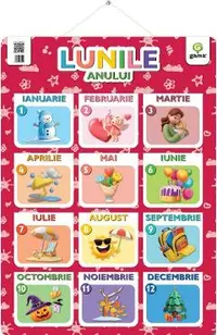 Plansa Lunile Anului