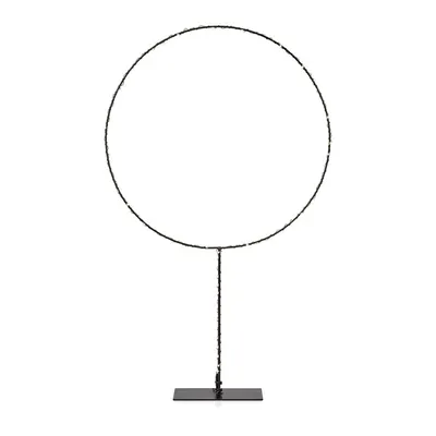 Decorațiune luminoasă de Crăciun Markslöjd Alpha Circle, negru