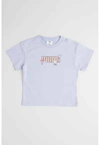 Tricou relaxed fit cu imprimeu Hello Kitty&Friends - Lila