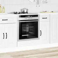 vidaXL Dulap pentru cuptor „Kalmar” din lemn prelucrat alb