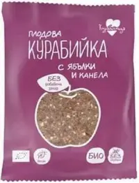 Fursec cu fructe, mere și scorțișoară, 40 g, Kurabiinica
