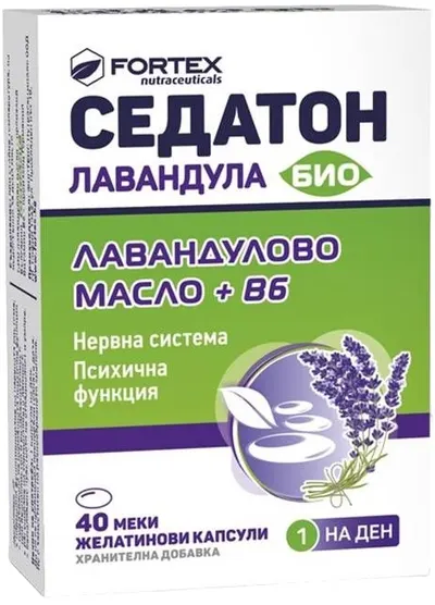 Sedaton Lavandă, 40 capsule, Fortex