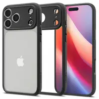 Husa pentru Apple iPhone 17 Pro Max, Spigen, Ultra Hybrid, Neagra Mata ACS10279