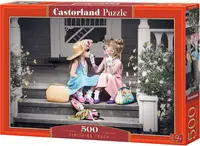 Puzzle Castorland din 500 de piese - Atingeri finale