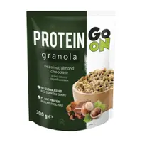 Granola proteica cu ciocolata, migdale si alune de padure Go On, 300g, Sante