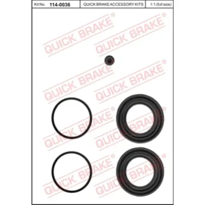 Set reparatie, etrier QUICK BRAKE 114-0036