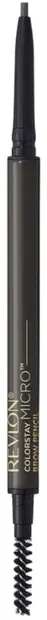 Revlon Colorstay Creion automat pentru sprâncene Micro, Soft Black, No 457