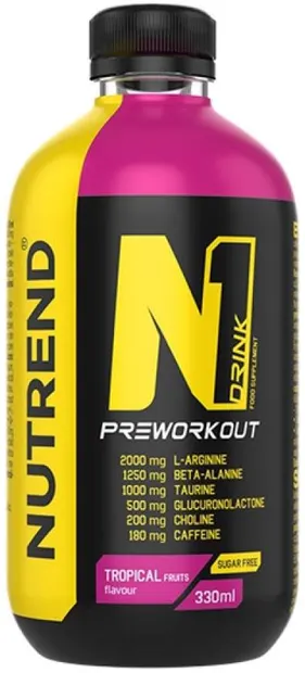 N1 Drink, tropical, 330 ml, Nutrend