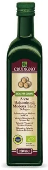 Oțet balsamic bio din Modena, 250 ml, Crudigno