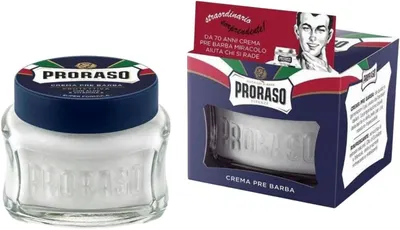 Proraso Cremă înainte de bărbierit cu Aloe vera, 100 ml