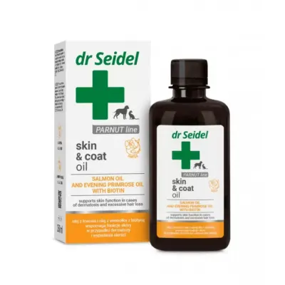 Ulei pentru caini pisici Dr Seidel Skin Coat Oil 250 ml