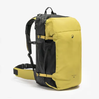 Rucsac de voiaj 40L, Travel 500 Organizer kaki
