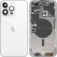 Capac Baterie Apple iPhone 14 Pro Max, Cu Carcasa Mijloc, Argintiu, Swap