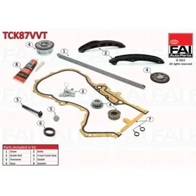kit lant de distributie FAI AutoParts TCK87VVT