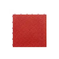 Pardoseala modulara plina PP 40x40x1.8cm garaj trafic intens Rosu Cod: PM10010