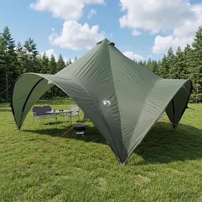 vidaXL Cort pentru Petreceri 400 x 400 x 320 cm Verde militar