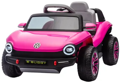 Mașină electrică cu baterie KikkaBoo – Licensed Volkswagen E Buggy, Pink