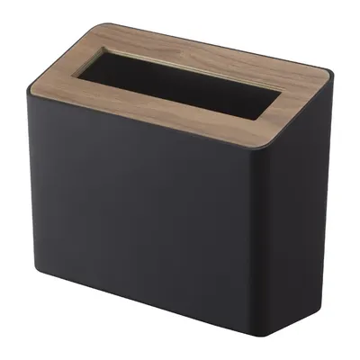 Coș de gunoi negru pentru birou din plastic 2,3 l Rin – YAMAZAKI