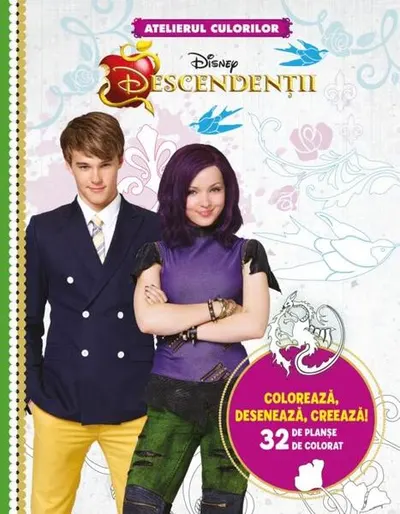 Atelierul culorilor: Descendenții - Paperback brosat