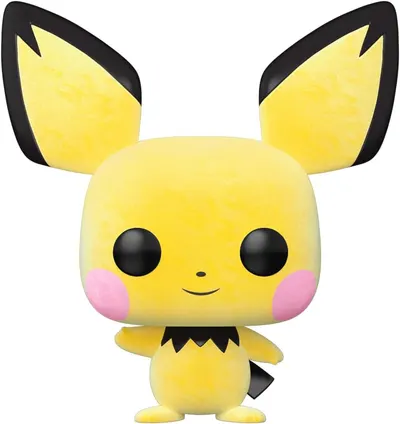 Figurină Funko POP! Games: Pokemon - Pichu #579 (Flocked)