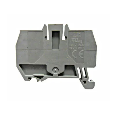 Element terminal pentru cleme tip HMM 2,5 mm², gri