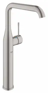Baterie lavoar Grohe Essence 24170DC1, marime XL, 364 mm, pivotanta, Otel satinat
