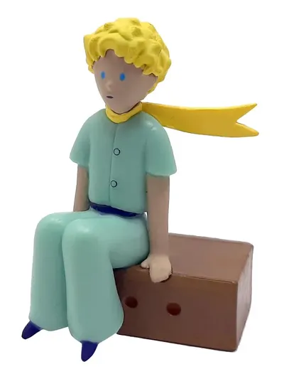 Figurina - The Little Prince on His Box