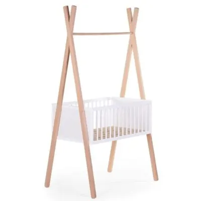 Patut si suport haine Tipi Childhome 105.5x54x182.5 cm