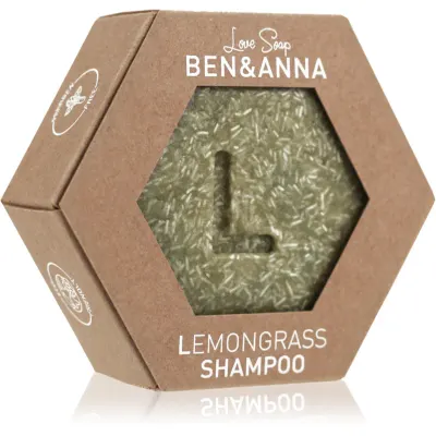 BEN&ANNA Love Soap Shampoo șampon solid Lemongrass 60 g
