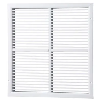 Grila liniara cu lamele fixe 700x500mm, gri